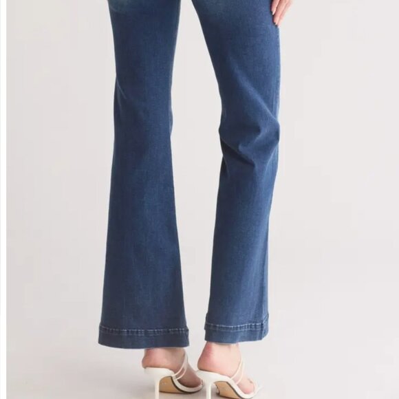 NWT 7 FOR ALL MANKIND Tailorless Dojo Bootcut Jeans In Cambria Size 25 - Picture 2 of 10